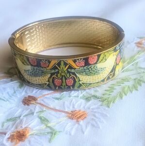 Rain Caper Fine Art Hinged Cuff Bangle